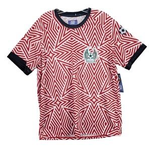 Xcelsius Active Mexico Soccer Jersey Game Of The‎ World Juego Del Mundo Sz L NWT